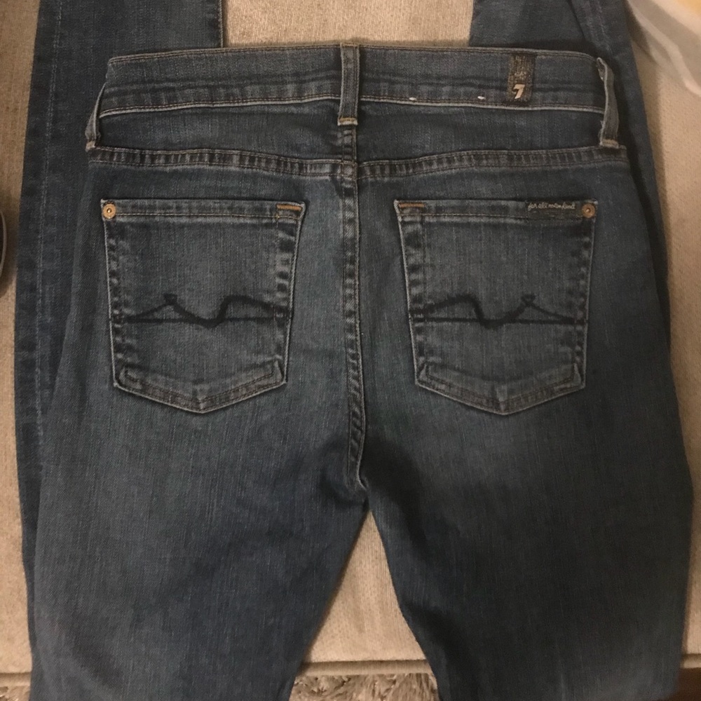 7 for all mankind skinny jeans!